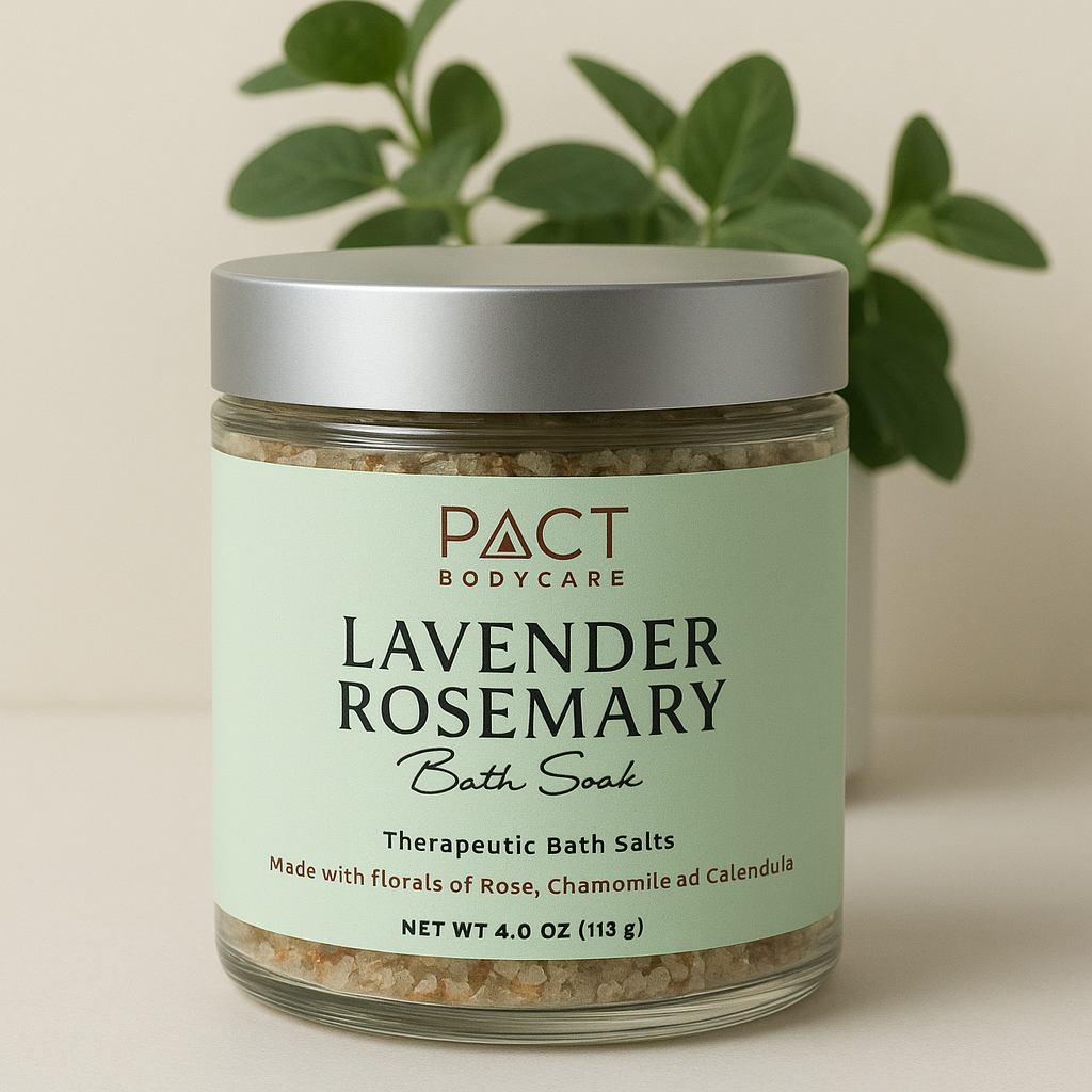 Lavender Rosemary Bath and Body Soaking Salts