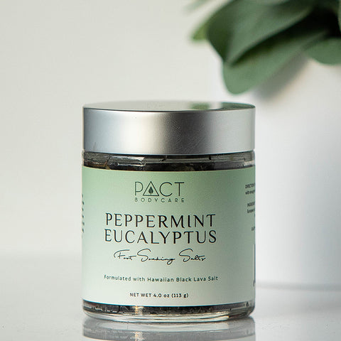 Peppermint Eucalyptus Foot Soaking Salts